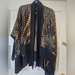 EUC Carter & Teri Shibori silk kimono / wrap